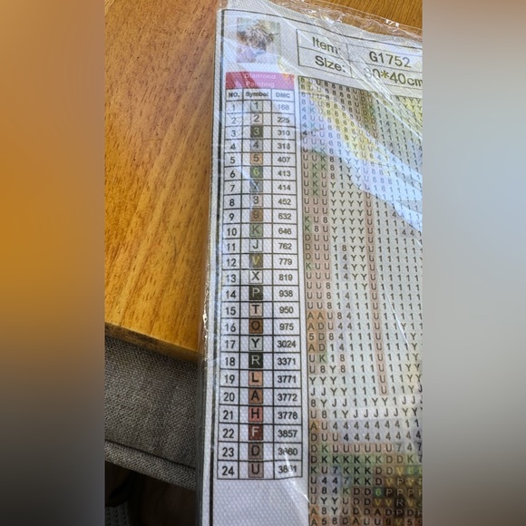 Diamond Painting Lot. Cow Wall Decor NWT Including Extra Rhinestones. - Picture 8 of 14